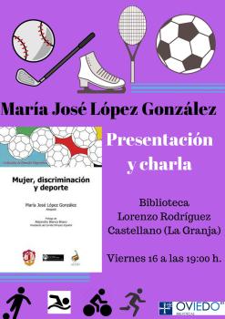 "Mujer, discriminación y deporte". María José López González